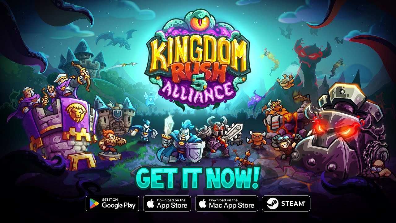 經典塔防遊戲新作《王國保衛戰5:聯盟》正式推出 Steam平台獲特別好評 經典塔防遊戲新作《王國保衛戰5:聯盟》正式推出 Steam平台獲特別好評