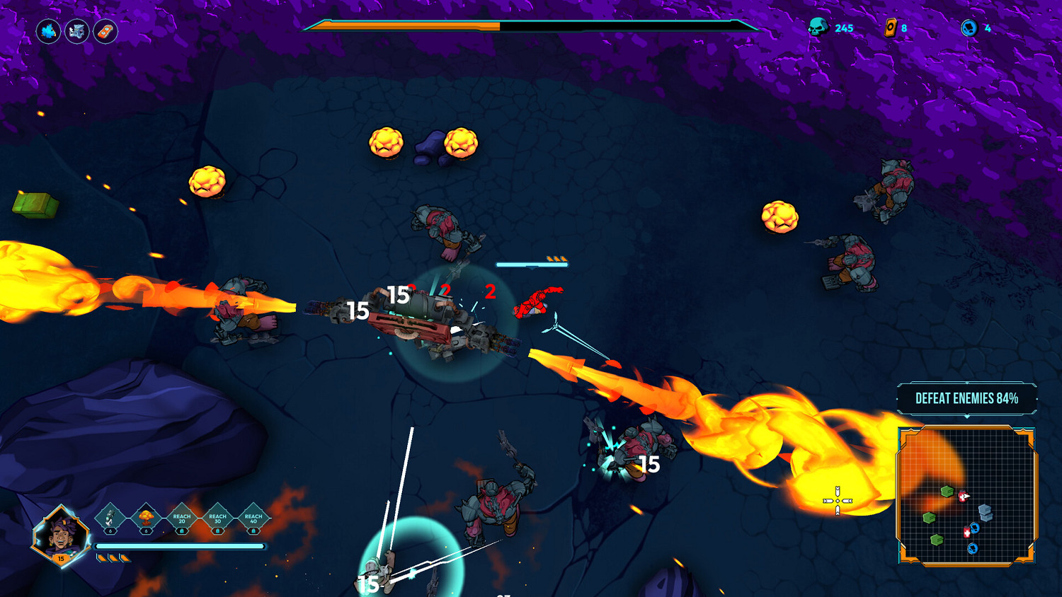 俯視角動作遊戲《泛宇宙捍衛者》發售日公布 8月27日正式推出