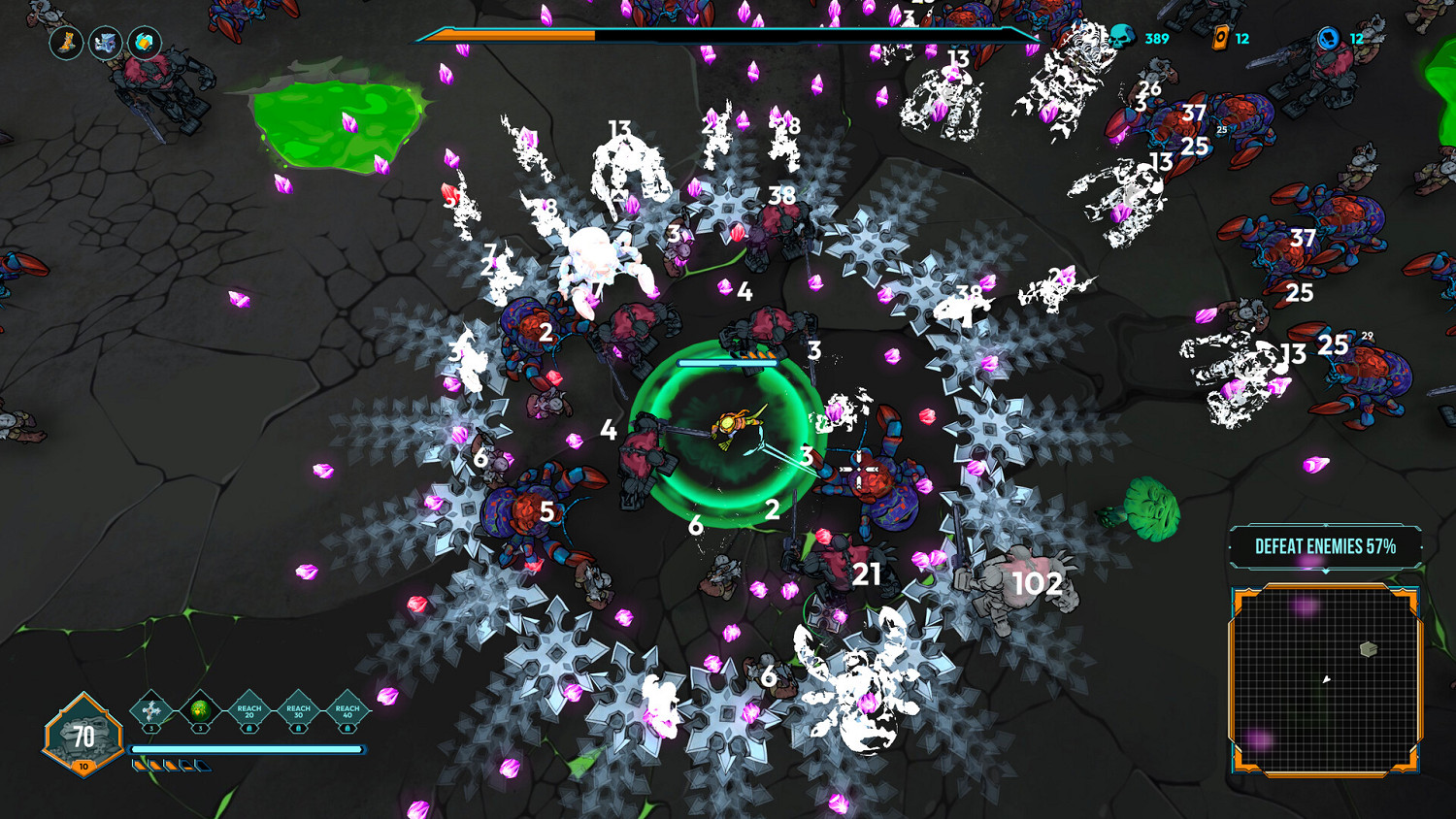 俯視角動作遊戲《泛宇宙捍衛者》發售日公布 8月27日正式推出