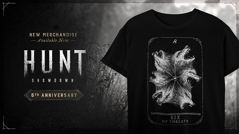 開放世界多人射擊遊戲《獵殺：對決》推出6周年紀念T恤
