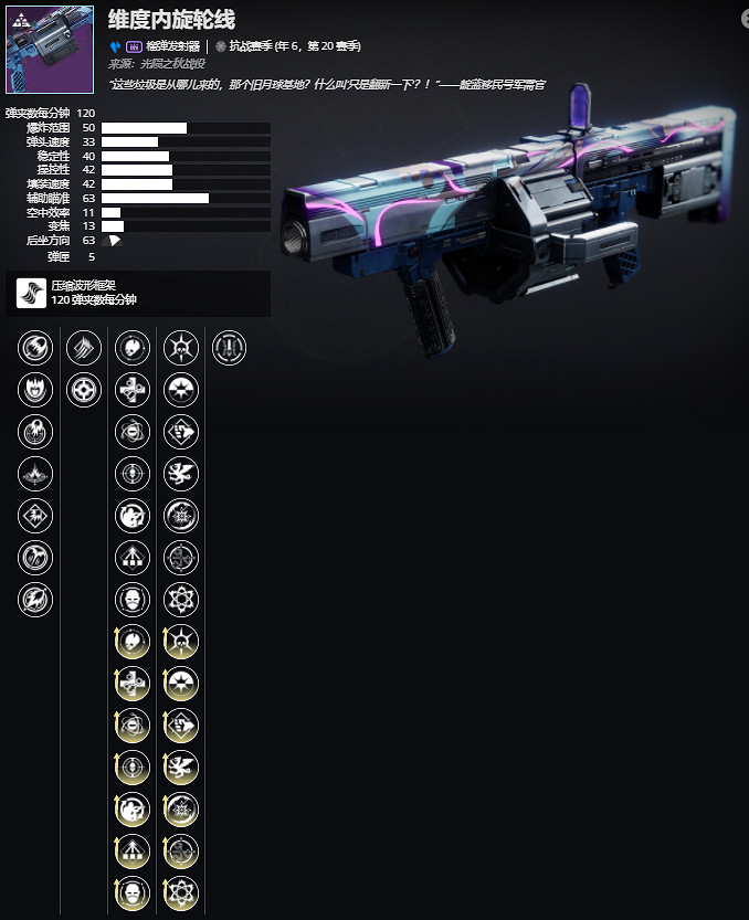 《天命2》年6，第20賽季 維度內旋輪線介紹及獲取方法