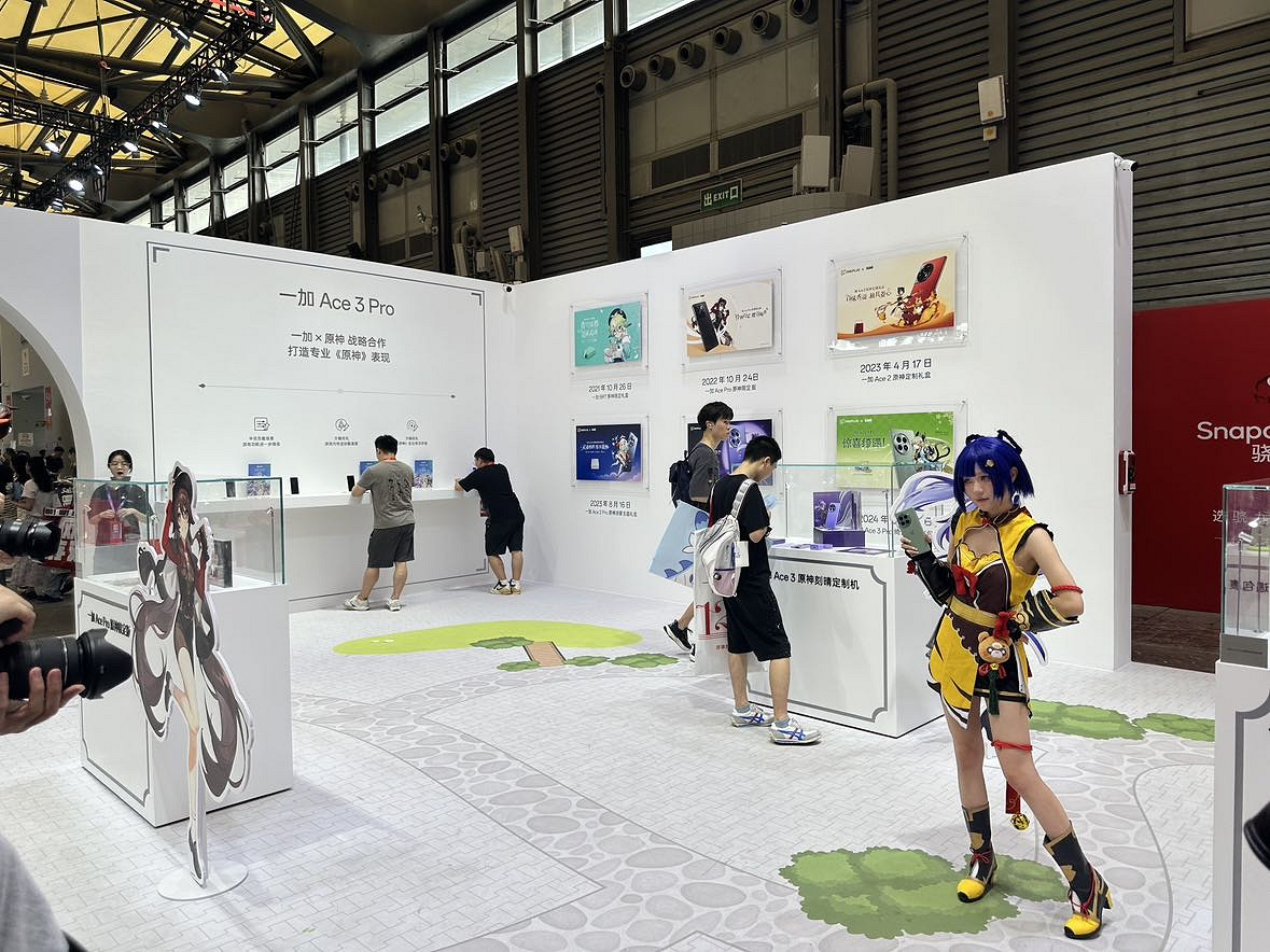 CJ24：一加手機連動原神暢享絲滑遊戲 絕美Coser現身