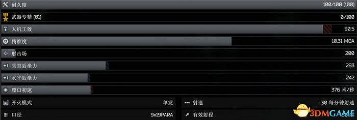 《逃離塔科夫》全武器圖鑒 全武器外觀及屬性參數一覽 《逃離塔科夫》全武器圖鑒 全武器外觀及屬性參數一覽