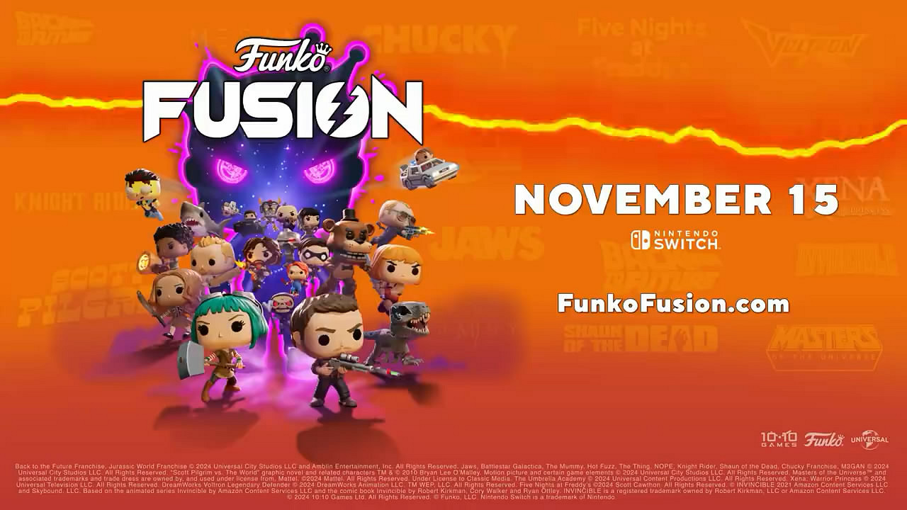 動作冒險《Funko Fusion》故事預告片!發售日公布 動作冒險《Funko Fusion》故事預告片!發售日公布