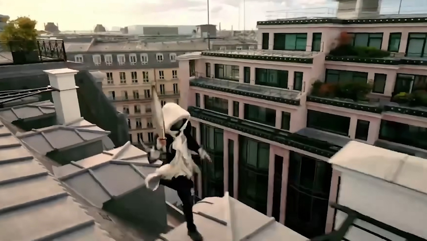 巴黎奧運會開幕式驚現《刺客教條》!飛躍塞納河畔! 巴黎奧運會開幕式驚現《刺客教條》!飛躍塞納河畔!