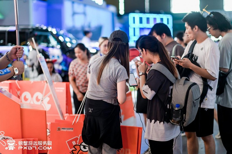 螃蟹帳號反詐卷到CJ現場,一栗小莎子現身螃蟹遊戲服務網展台 螃蟹帳號反詐卷到CJ現場,一栗小莎子現身螃蟹遊戲服務網展台