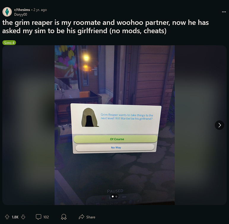 EA或正在開發一款以《模擬市民》死亡為主題的DLC EA或正在開發一款以《模擬市民》死亡為主題的DLC