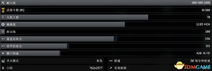 《逃離塔科夫》全武器圖鑒 全武器外觀及屬性參數一覽 《逃離塔科夫》全武器圖鑒 全武器外觀及屬性參數一覽