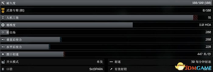 《逃離塔科夫》全武器圖鑒 全武器外觀及屬性參數一覽 《逃離塔科夫》全武器圖鑒 全武器外觀及屬性參數一覽