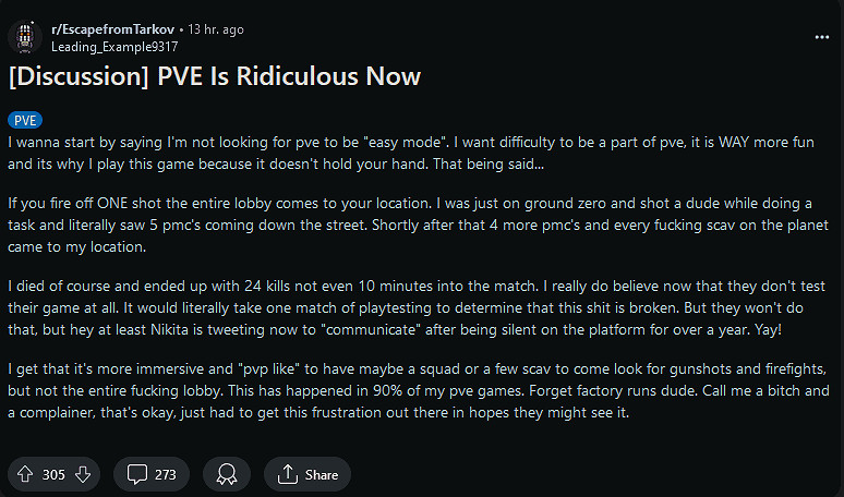 《逃離塔科夫》PvE更新導致AI Scav和PMC聯合衝鋒玩家 《逃離塔科夫》PvE更新導致AI Scav和PMC聯合衝鋒玩家