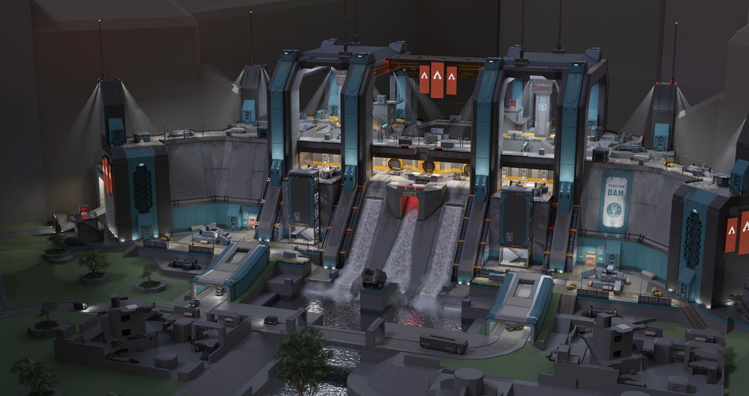 《Apex英雄》新地圖藝術洩露:霓虹燈下的夜景街區 《Apex英雄》新地圖藝術洩露:霓虹燈下的夜景街區