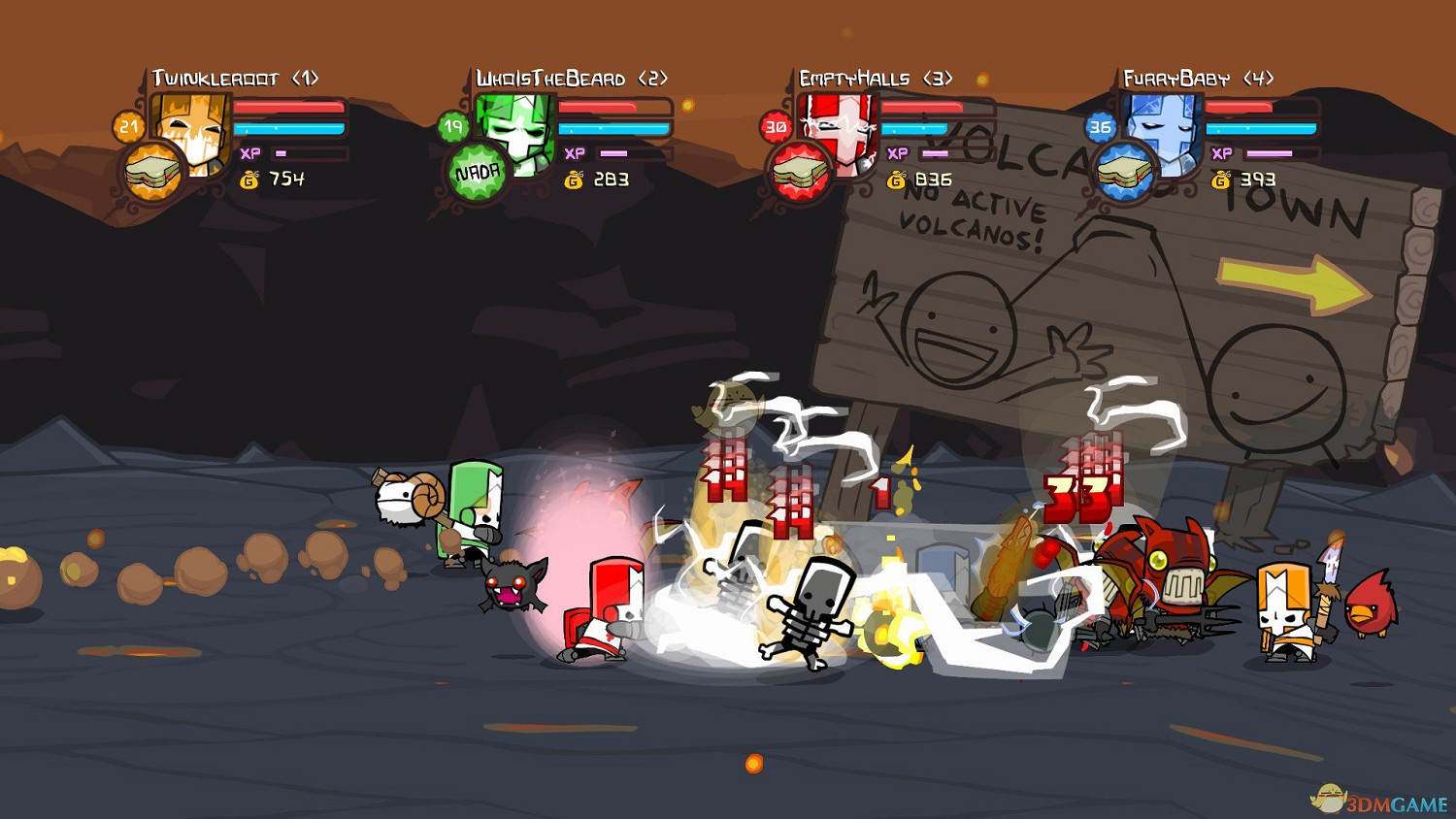 《城堡毀滅者》Boss小火山打法技巧分享 《城堡毀滅者》Boss小火山打法技巧分享