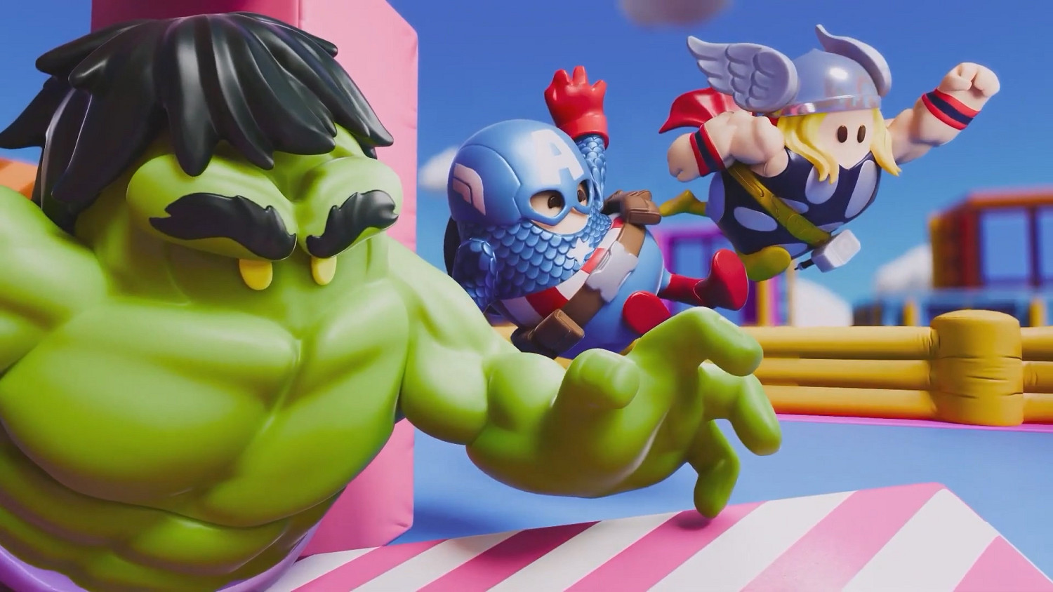 《糖豆人》推出《復仇者聯盟》連動造型 《糖豆人》推出《復仇者聯盟》連動造型