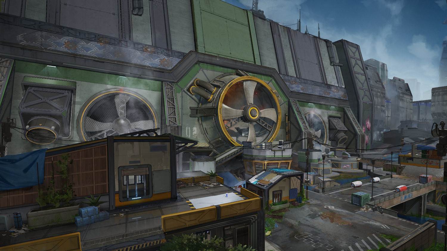 《Apex英雄》新地圖藝術洩露:霓虹燈下的夜景街區 《Apex英雄》新地圖藝術洩露:霓虹燈下的夜景街區