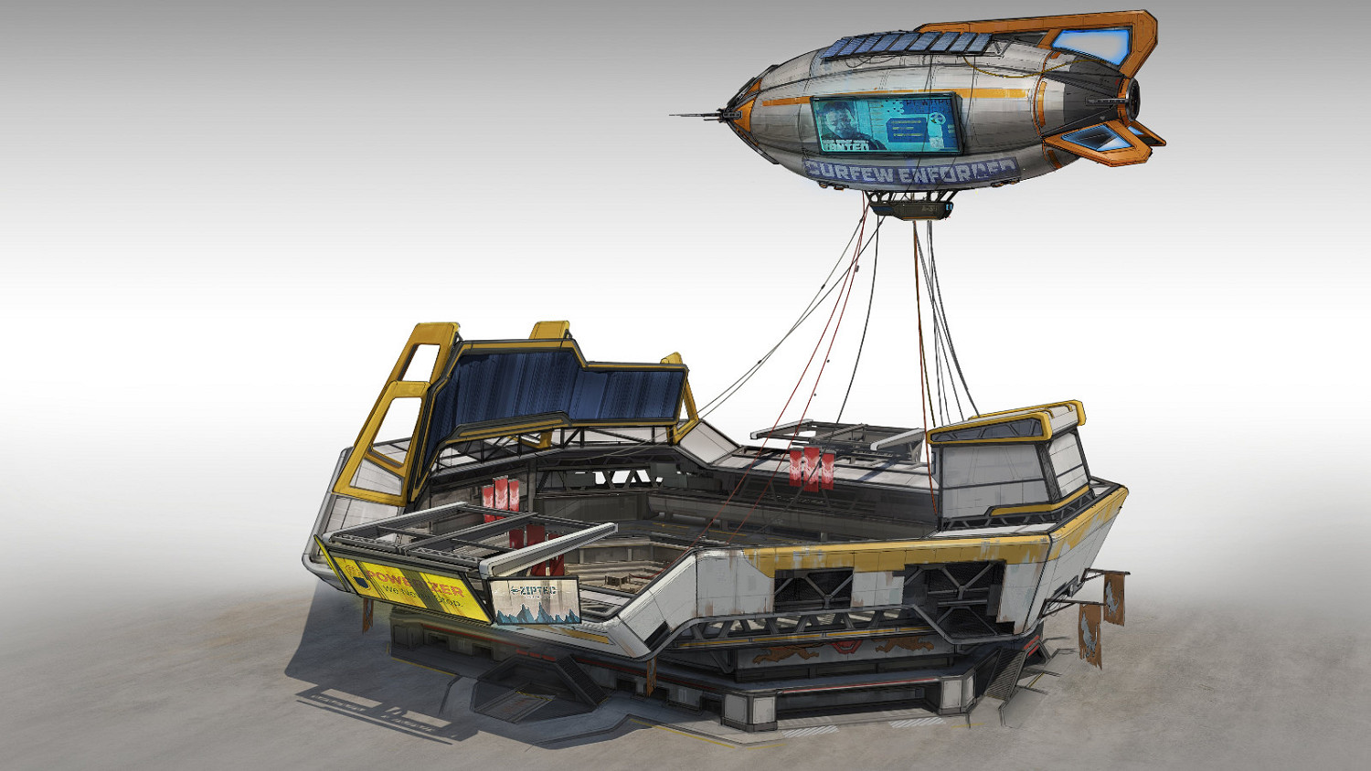 《Apex英雄》新地圖藝術洩露:霓虹燈下的夜景街區 《Apex英雄》新地圖藝術洩露:霓虹燈下的夜景街區