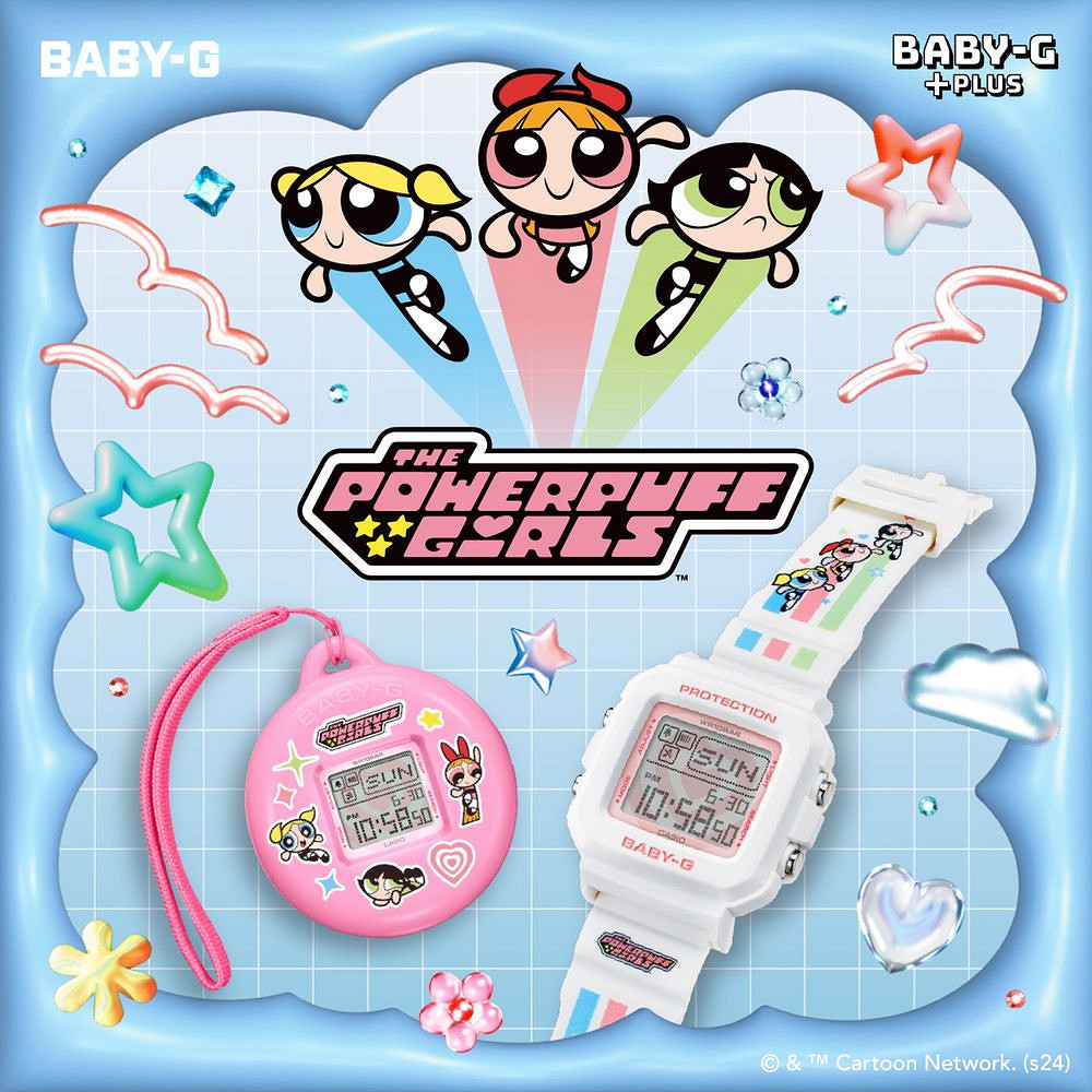 CASIO 與《飛天小女警》聯名推出全新 BABY-G 腕表 CASIO 與《飛天小女警》聯名推出全新 BABY-G 腕表