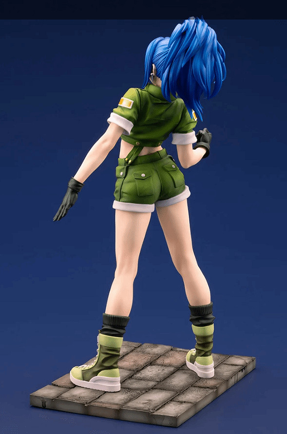 《格鬥天王97》美少女莉安娜手辦公布 超颯藍髮大姐姐！