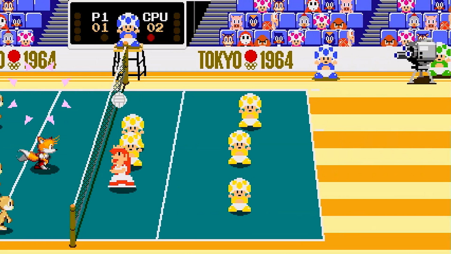 全程看桃花公主!《瑪利歐與音速小子AT東京奧運會》新增跨時代像素項目 全程看桃花公主!《瑪利歐與音速小子AT東京奧運會》新增跨時代像素項目