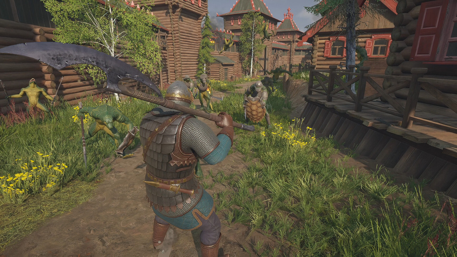 砍殺類動作遊戲《俄羅斯人對蜥蜴人2》Steam頁面 支援中文 砍殺類動作遊戲《俄羅斯人對蜥蜴人2》Steam頁面 支援中文