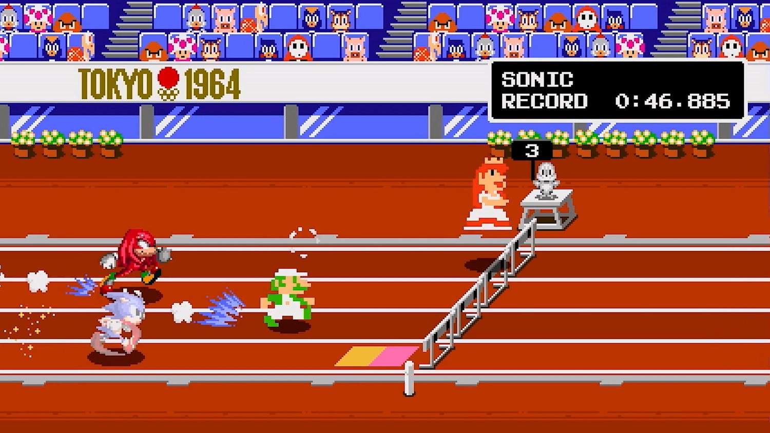 全程看桃花公主!《瑪利歐與音速小子AT東京奧運會》新增跨時代像素項目 全程看桃花公主!《瑪利歐與音速小子AT東京奧運會》新增跨時代像素項目