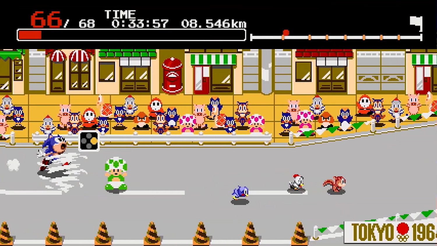 全程看桃花公主!《瑪利歐與音速小子AT東京奧運會》新增跨時代像素項目 全程看桃花公主!《瑪利歐與音速小子AT東京奧運會》新增跨時代像素項目