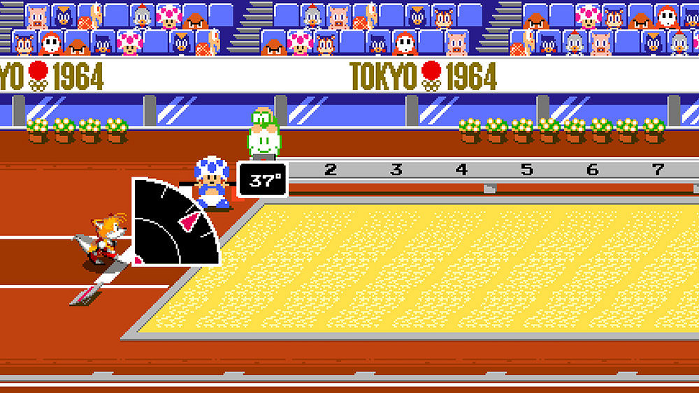 情懷滿滿 《瑪利歐和音速小子的東京奧運會》點陣玩法公開 情懷滿滿 《瑪利歐和音速小子的東京奧運會》點陣玩法公開