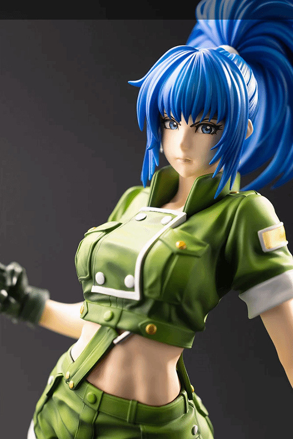 《格鬥天王97》美少女莉安娜手辦公布 超颯藍髮大姐姐！