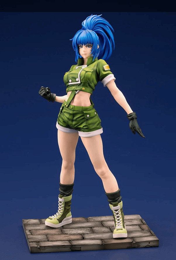 《格鬥天王97》美少女莉安娜手辦公布 超颯藍髮大姐姐！