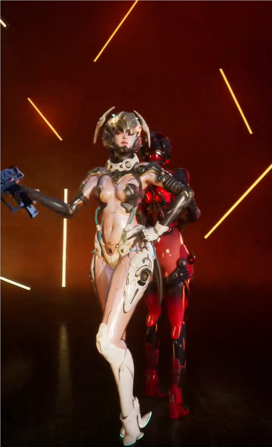 《第一後裔》“水妹”黑紅配色伴生皮膚 你喜歡哪個？