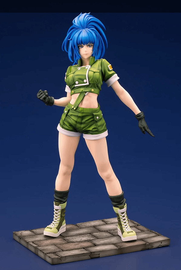 《格鬥天王97》美少女莉安娜手辦公布 超颯藍髮大姐姐！