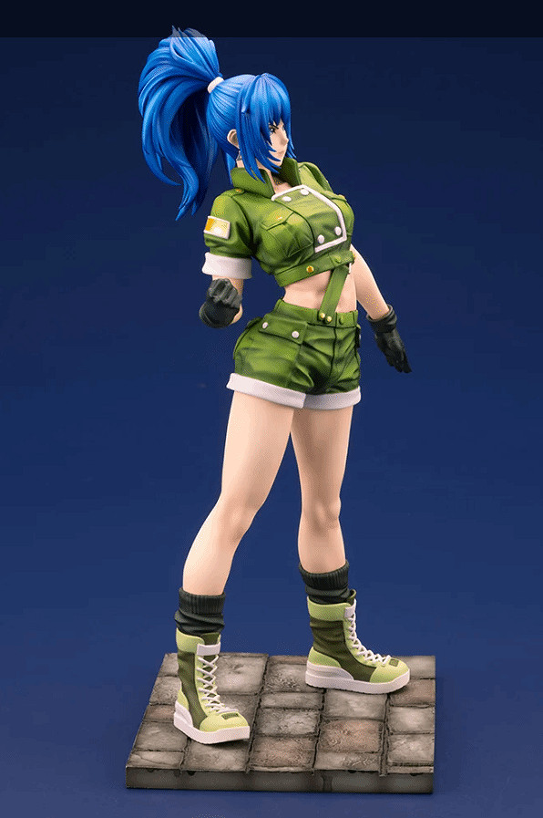 《格鬥天王97》美少女莉安娜手辦公布 超颯藍髮大姐姐！