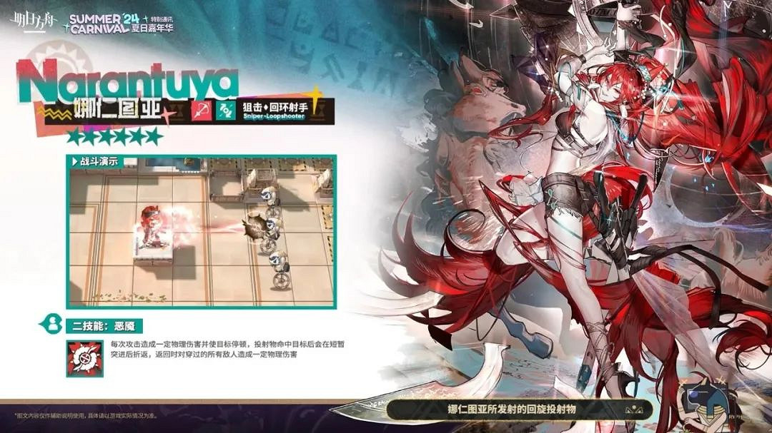 明日方舟2024夏日嘉年華活動一覽