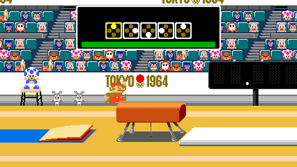 情懷滿滿 《瑪利歐和音速小子的東京奧運會》點陣玩法公開 情懷滿滿 《瑪利歐和音速小子的東京奧運會》點陣玩法公開