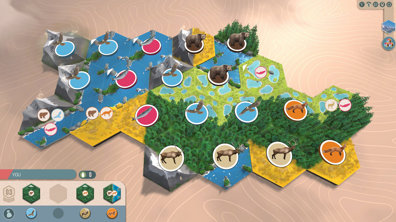 拼圖桌遊《Cascadia》Steam頁面上線 發售日待定 拼圖桌遊《Cascadia》Steam頁面上線 發售日待定