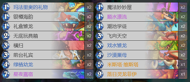 爐石戰記銀樽德卡組推薦 爐石戰記銀樽德卡組推薦