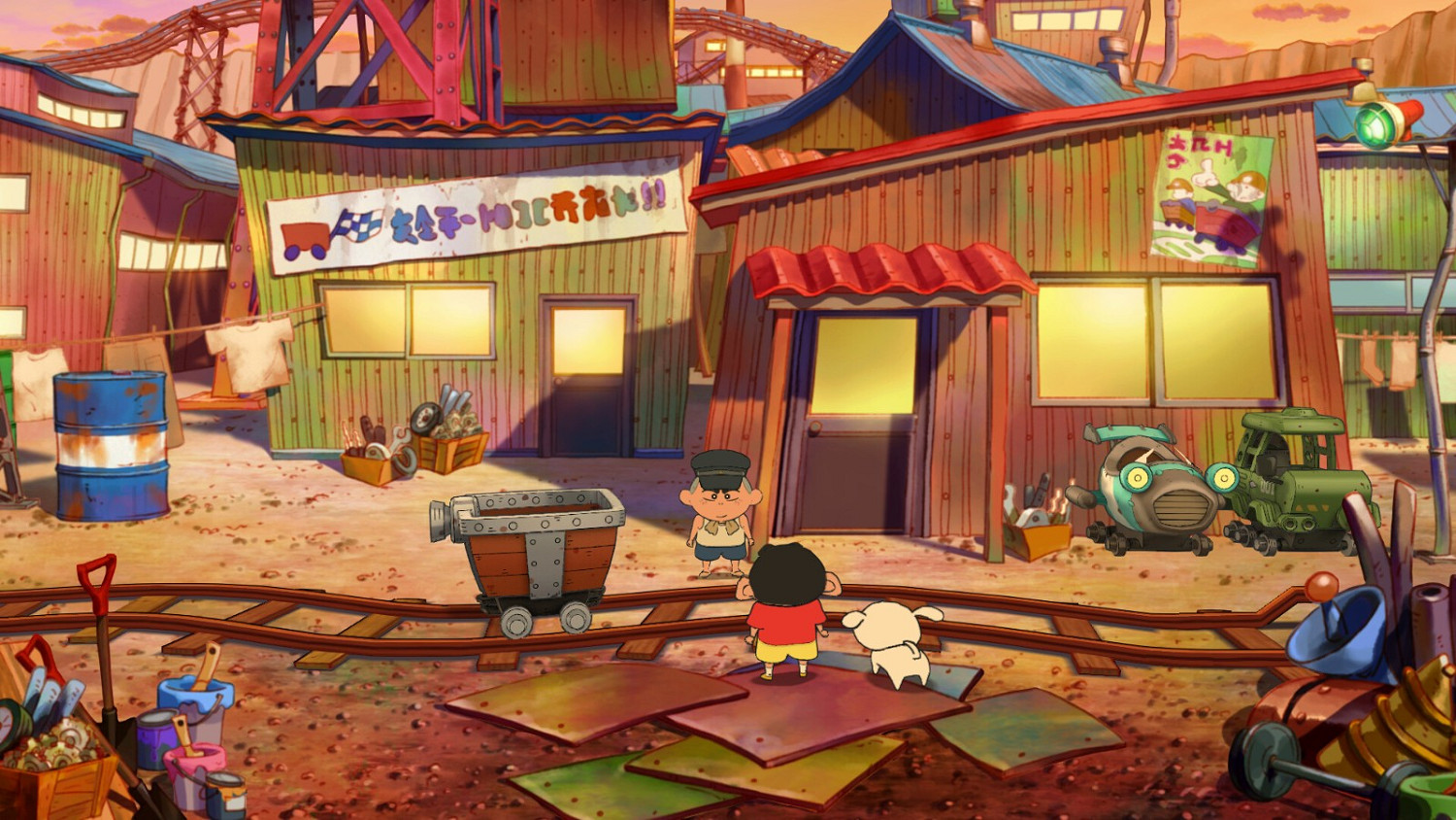 《蠟筆小新 煤炭鎮的小白》10月23日登陸Steam 支援中文 《蠟筆小新 煤炭鎮的小白》10月23日登陸Steam 支援中文