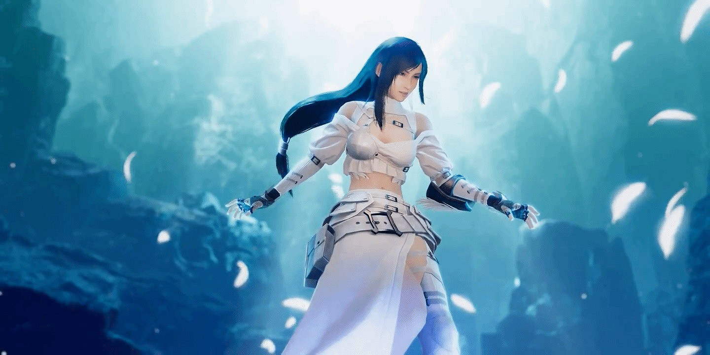 《太空戰士7：永恆危機》蒂法羽毛風格服裝 清純可愛動人