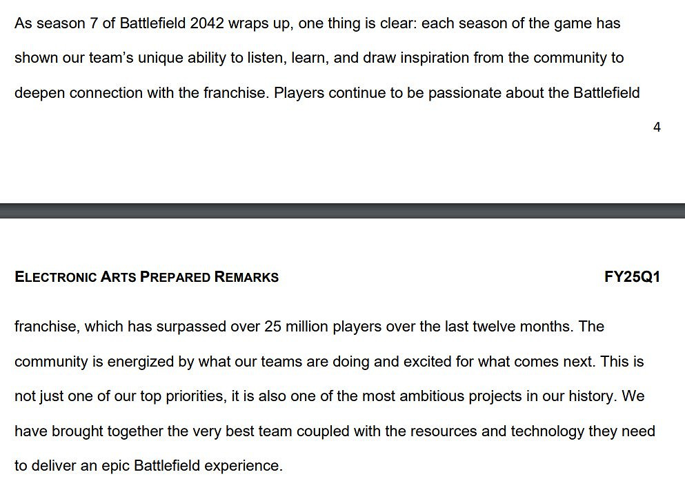 EA談《戰地風雲》新作：公司有史以來最具野心作品之一