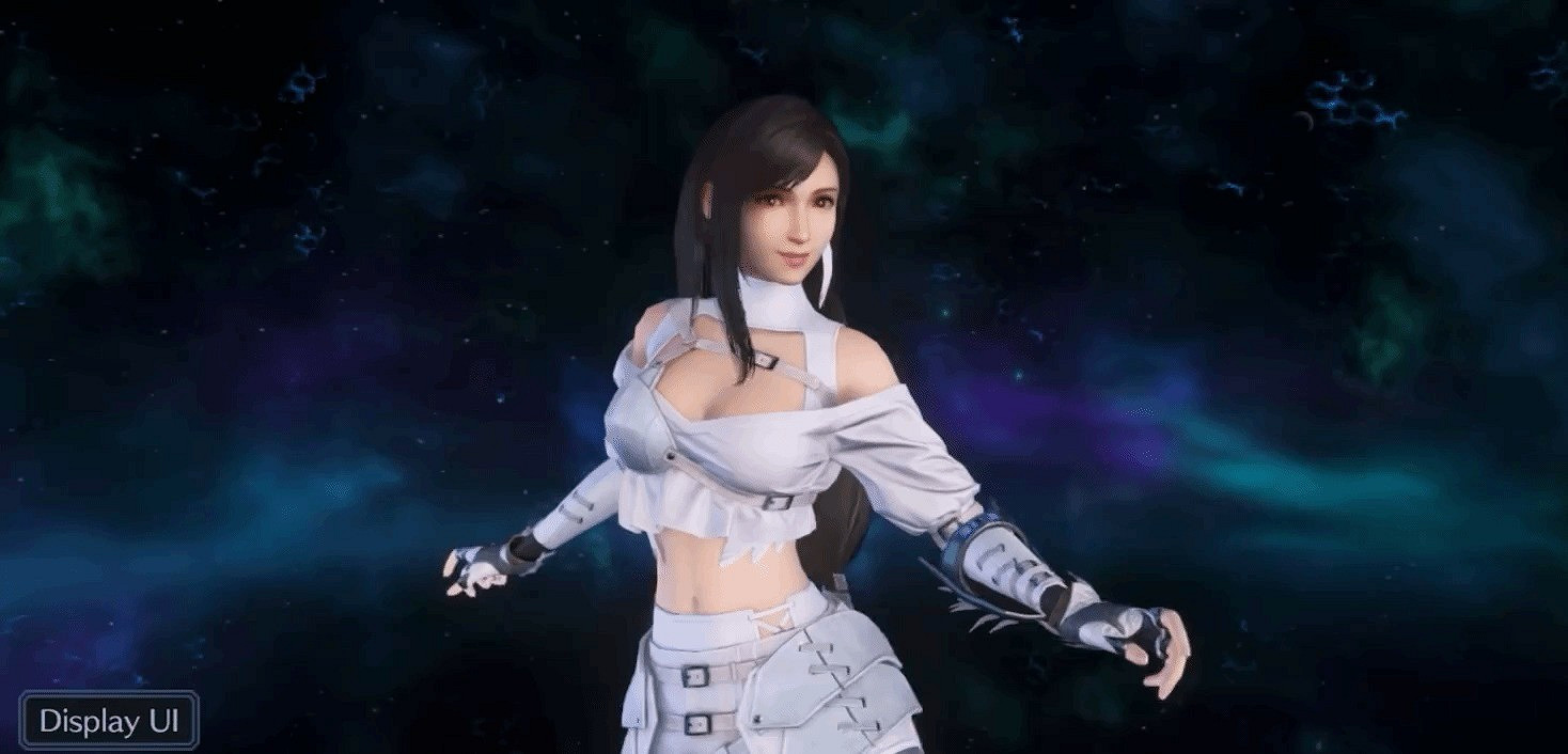 《太空戰士7：永恆危機》蒂法羽毛風格服裝 清純可愛動人