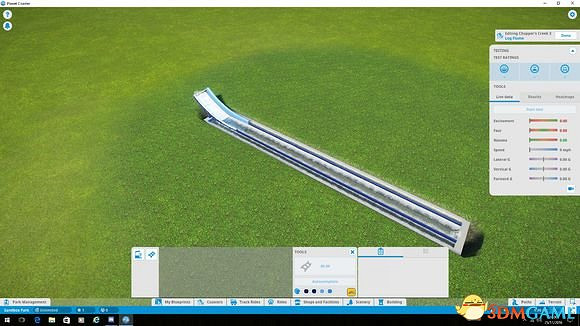 雲霄飛車之星原木泛舟濺水區建設教學