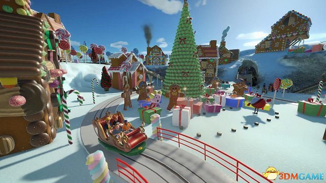 《雲霄飛車之星》冬季更新檔今日上線 一起去堆雪人吧