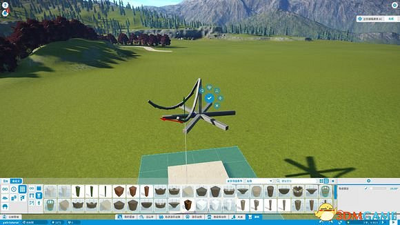 雲霄飛車之星中國式涼亭設計步驟