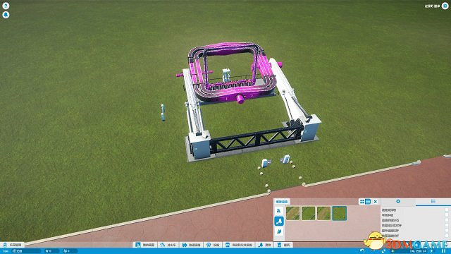 雲霄飛車之星路線和廣場建設技巧