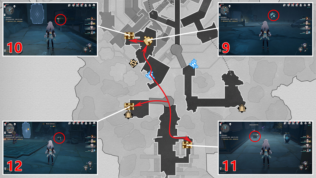 崩壞星穹鐵道2.4幽囚獄寶箱位置大全 崩壞星穹鐵道2.4幽囚獄寶箱位置大全