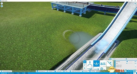 雲霄飛車之星原木泛舟濺水區建設教學