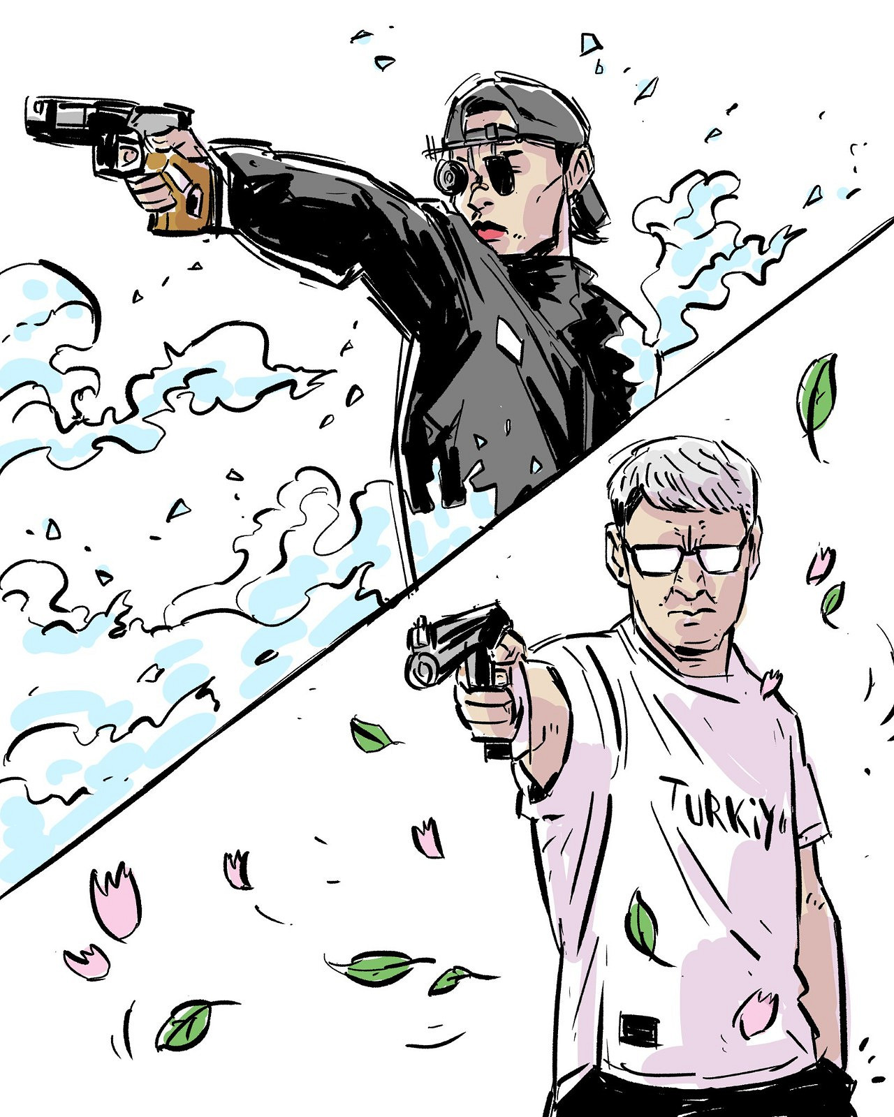 51歲土耳其老將火了 玩家將其P成《殺手》遊戲封面 51歲土耳其老將火了 玩家將其P成《殺手》遊戲封面