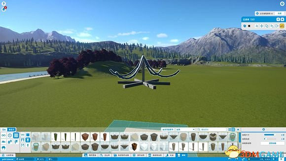 雲霄飛車之星中國式涼亭設計步驟