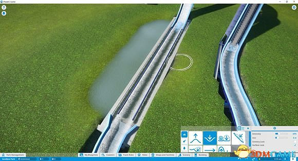 雲霄飛車之星原木泛舟濺水區建設教學