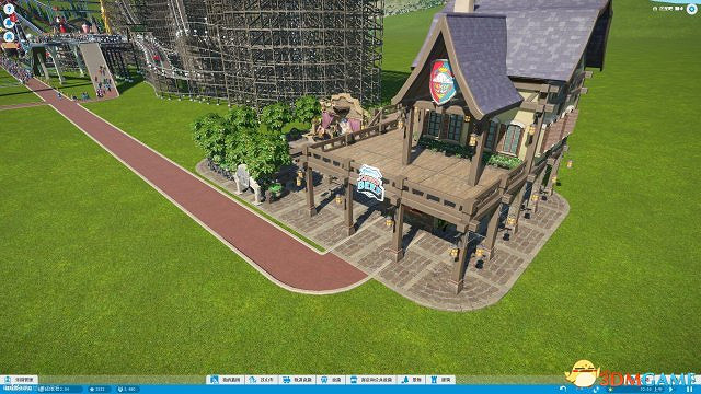 雲霄飛車之星搭建露天餐館步驟 雲霄飛車之星如何搭建露 雲霄飛車之星搭建露天餐館步驟 雲霄飛車之星如何搭建露