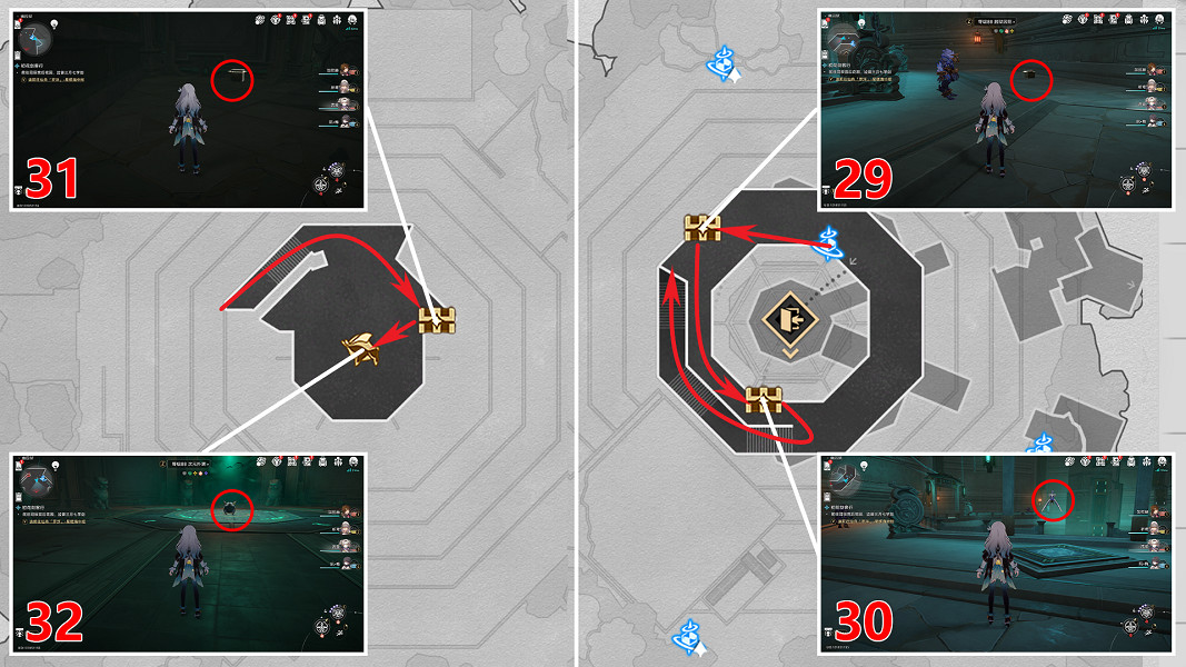 崩壞星穹鐵道2.4幽囚獄寶箱位置大全 崩壞星穹鐵道2.4幽囚獄寶箱位置大全